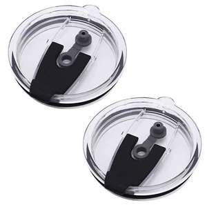 2 Replacement Lids for 30oz Stainless Steel Tumbler Travel Cup - Fits OF Inner d - Picture 1 of 7