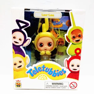Teletubbies Laa-Laa Flocked Chase Figure CheeBee! TLS Toy Collectible 2.5" - Picture 1 of 7
