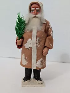 Rare Vintage German Santa Claus Paper Candy Holder Alexander Wiede - Picture 1 of 8