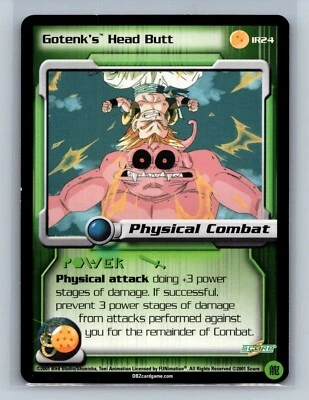 Dragon Ball Z TCG - Gotenk's Head Butt IR24 - Irwin Toy Promo Score - Image 1 of 2