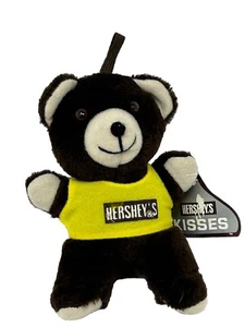 HERSHEY'S Bear 6" PLUSH 1982 w/Hang Tag & hanging loop VTG - Picture 1 of 18
