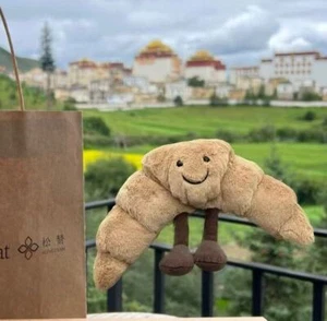 Jellycat Amuseables Croissant Large Soft Toy-Christmas gifts - Picture 1 of 2