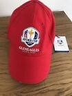 Ryder Cup 2014 Gleneagles Embroidered Red Golf Baseball Cap Hat Peaked NWT