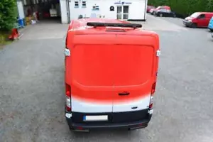 Barra de techo trasera negra + LED para Ford Transit MK9 2021+ accesorio de acero inoxidable para furgoneta - Imagen 1 de 5
