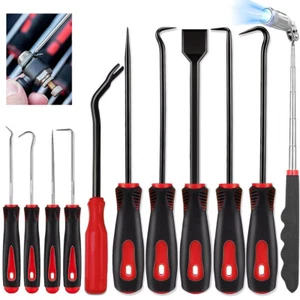 11PCS Precision Pick & Hook Set with Scraper and Magnetic Telescoping Tool Kit - Picture 1 of 10