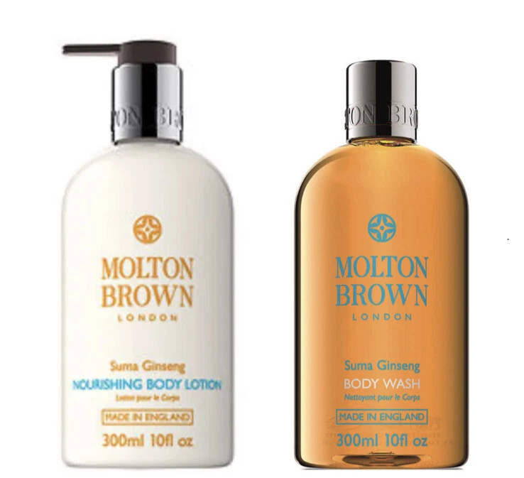 MOLTON BROWN Molton braune Suma Ginseig Körperwäsche & Nässen Körperlotion 300ml