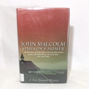 Simpson's Homer Hardcover by John Malcolm Former Library - Picture 1 of 7