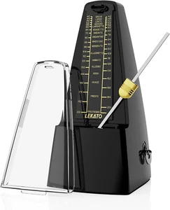 Mechanical Metronome, Universal Metronome for Piano, Guitar, Ukulele, Violin, wi - Picture 1 of 8