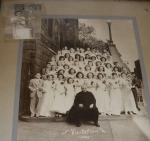 Visitation School Catholic class photo,1946,Kensington,Philly,"B" and Lehigh - Picture 1 of 3