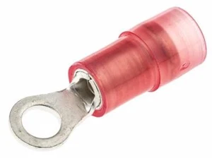 10 x Terminal de anillo de engarce aislado RS Pro RNYD, anillo M3, cable ROJO 22-16 AWG - Imagen 1 de 1