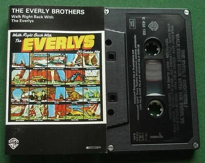 Walk Right Back With The Everlys inc Love Is Strange + Cassette Tape - TESTED - Image 1 of 2