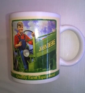 JOHN DEERE TRACTOR COMPANY BRAND COFFEE MUG 2005 COLLECTOR SERIES VINTAGE - Picture 1 of 9