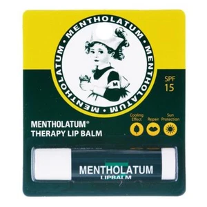 Mentholatum Therapy Lip Balm Care Cooling Sensation SPF15 Protect Sun Burn 3.5g - Picture 1 of 3