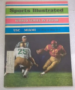 Sports Illustrated Magazine - USC/Miami - October 14, 1968 - Picture 1 of 1