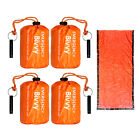 4PK Emergency Sleeping Bag Thermal Bivvy Waterproof Outdoor Survival Tent