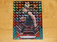 2022-23 Panini Mosaic Choice Red Green Prizm #244 Nikola Jovic Rookie RC A