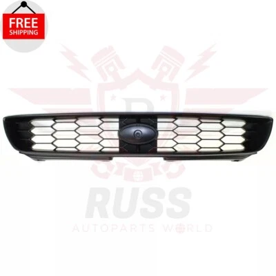 New Front Grille Assembly Black Shell Plastic Fits 2002-2003 Subaru Impreza Foto 1 de 4