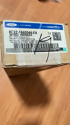 08-19 Ford Econoline E150-450 2da derecha banco inferior hebilla cinturón seguridad 8C2Z-1660044FA Foto 1 de 3