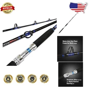 Durable Offshore Trolling Rod with Non-Slip EVA Grip - 5'6" for Optimal Handling - Picture 1 of 10
