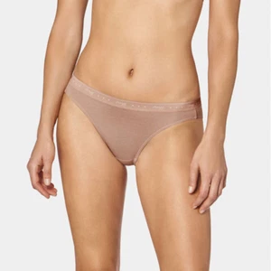 Sloggi 24/7 100 Mini Damen Baumwolle Gummibund Unterhose Beige Neu - Bild 1 von 3