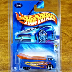 Hot Wheels 2004 First Editions Customized VW Drag Truck Met Blue Mail-In Promo - Picture 1 of 3