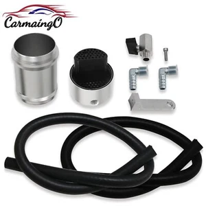 Oil Catch Can Braided Tank Fuel Hose Fittings for Ford Mustang F-150 2011-2017 - Foto 1 di 9