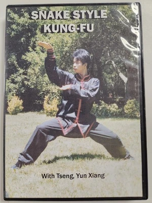 SNAKE STYLE KUNG FU DVD Martial Arts Class Tseng Yun Xiang Instruction  - Image 1 of 2