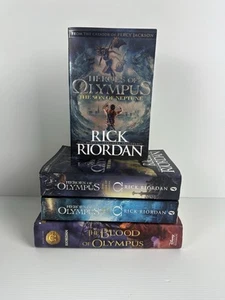 The Heroes of Olympus Rick Riordan Missing House Of Hades Percy Jackson HC + PB - Picture 1 of 12