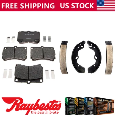 Kit pastillas de freno y zapatas de freno delanteras traseras metálicas para Ford Aspire 1994-1997 Foto 1 de 4