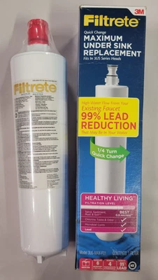 NIOB Filtrete 3US-Max-F01 Maximum Under Sink Replacement Water Filter - Image 1 of 4