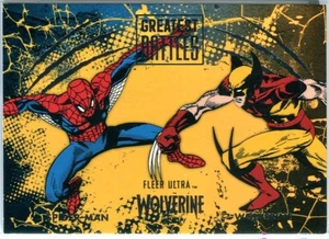 GREATEST BATTLES 2024 Fleer Ultra Wolverine SILVER FOIL SP #GB-15 - Picture 1 of 2