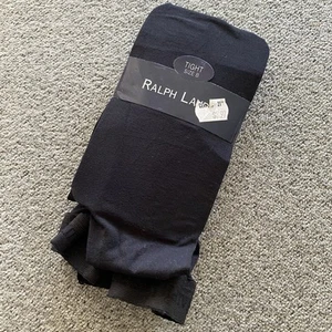 Ralph Lauren Tights Size B Black New Classic - Picture 1 of 4