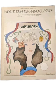 Vintage weltberühmte Klavierklassiker Musik für Millionen Serie Band 4 Notenbuch - Bild 1 von 9