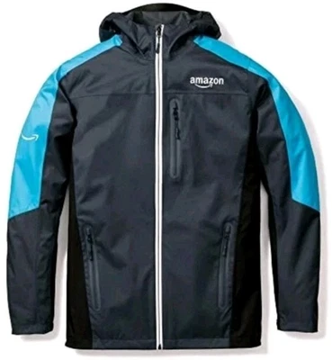 Amazon Tropical Shell Rain Jacket Mens 4XL Blue Prime Coat Waterproof Luly Yang - Image 1 of 3