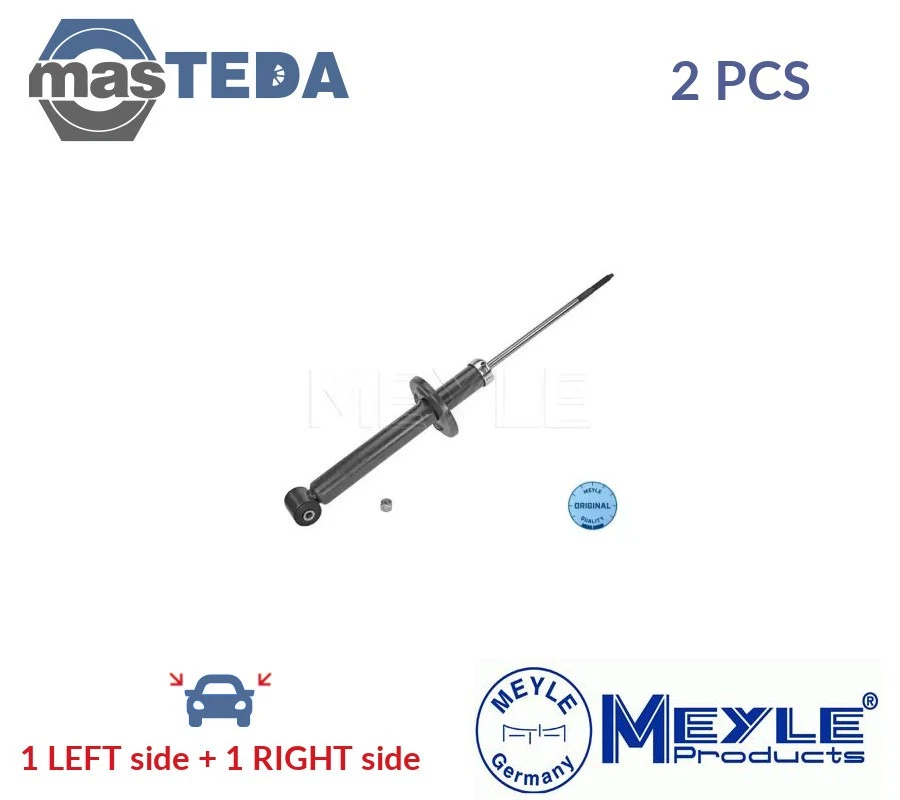 126 725 0014 SHOCK ABSORBERS STRUTS SHOCKERS REAR MEYLE 2PCS FOR VW POLO - Image 1 of 4