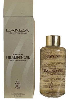 Aceite curativo de queratina Lanza tratamiento capilar 3,4 oz/100 ml fórmula antigua Foto 1 de 2