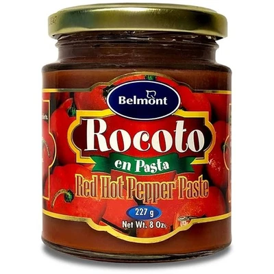 ROCOTO EN PASTA - PASTA DE PIMIENTO ROJO PICANTE 8 OZ POR BELMONT Foto 1 de 2