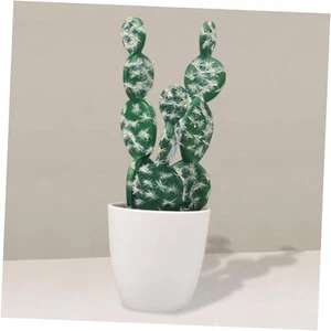 Artificial Cactus Faux Plant,Lifelike Small Fake Plants Succulents - Picture 1 of 7