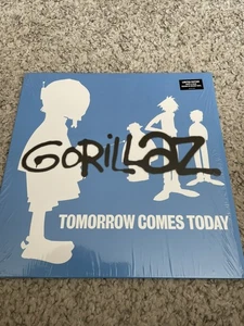 Gorillaz - Tomorrow Comes Today 12” White & Blue Colour In Colour Vinyl Reissue - Foto 1 di 7