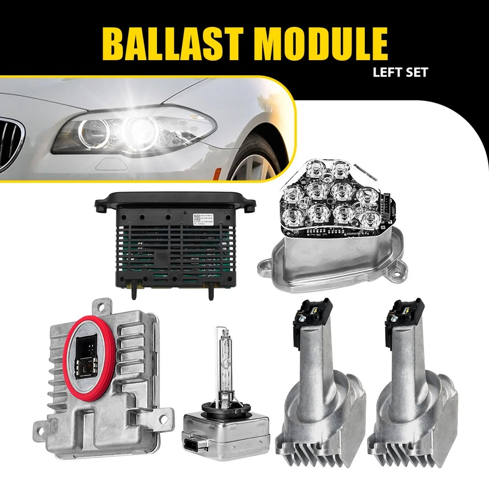 For BMW 2011-2013 5' 535i 528i LH 550i Xenon Bulb Ballast LED Module Diode Kit - Image 1 of 4