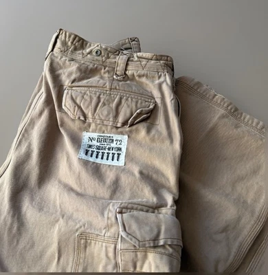 Pantalones cargo holgados vintage Ecko Unltd 34X30 para hombre caqui marrón sueltos Foto 1 de 4