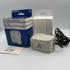 Sony AC-D2 240V AC to 3V DC 700mA Power Adapter UK Plug - Picture 1 of 9