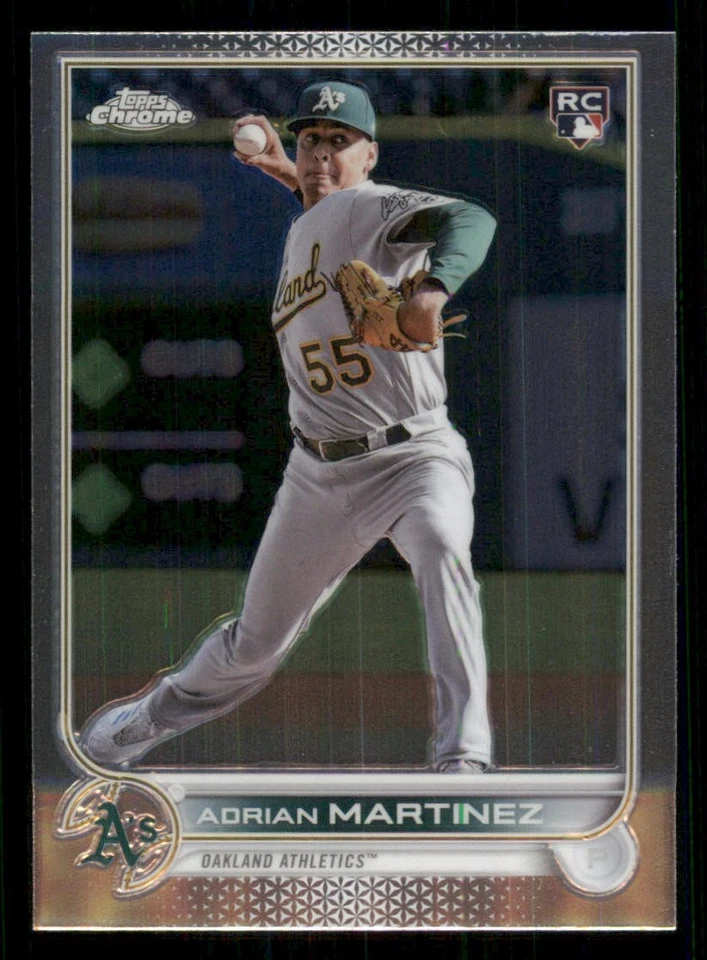 2022 Topps Chrome Update #USC99 Adrian Martinez RC - Image 1 of 2