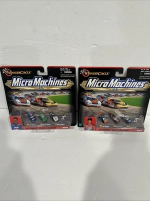 Vintage Assorted Micro Machines Nascar Jeff Gordon Irwin Jarrett Labonte Wallace - Image 1 of 4