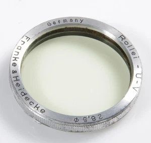 FILTRE UV ROLLEIFLEX TESSAR 3,5 T  ROLLEICORD R1 bay 1 UV FILTER - Picture 1 of 2