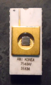AMI S6834 EPROM RARE 1975 Gold & Ceramic 24 Pin, Erasable Read-Only Memory - Bild 1 von 4