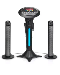 Premium Wi-Fi Karaoke System 7'' Touchscreen macchina da canto - due microfoni completi - Foto 1 di 1