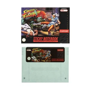 Notizbuch A5 Premium Sticky Haftnotizen STREET FIGHTER Lizenz Offizielle - Bild 1 von 4