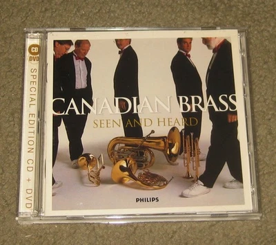 Canadian Brass - Seen And Heard [CD & DVD] (2004, 2 Dics, Philips) - Image 1 of 4