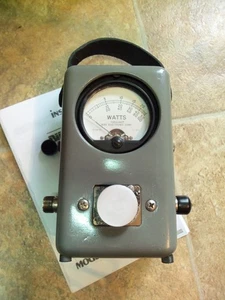 Medidor de lectura Bird 43 Thruline Watt Element Slug / MUY BONITO  - Imagen 1 de 4